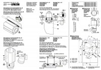 Bosch 0 602 329 407 --- flat head angle sander Spare Parts
